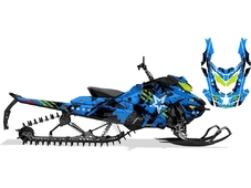 ArcticFX Набор наклеек WARTORN для снегохода BRP SKI DOO SUMMIT G4 154'' в Красноярске