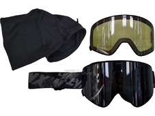 LYNX  BRP Lynx Radien Goggles, Black strap/ Black frame