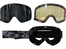 LYNX  BRP Lynx Radien Goggles, Black strap/ Black frame