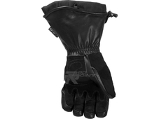 FXR Перчатки Leather Gauntlet кожаные черный (размер 2XL)