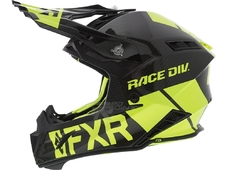 FXR  Helium Carbon Race Div Black/HiVis ( L)