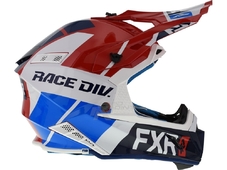 FXR Шлем Helium Race Div Red/White/Navy/Blue (размер L)