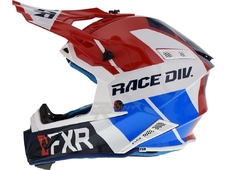 FXR Шлем Helium Race Div Red/White/Navy/Blue (размер L)