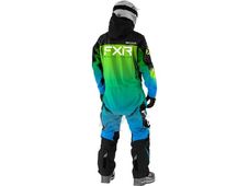 FXR Комбинезон Helium легкий Lime-Blue fade/Black (размер L)