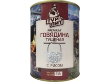 ТурПит Говядина тушеная с рисом ТУР-ПИТ 338 г. в Красноярске