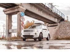 Koffer Автобокс 425 BONUS - обьём 425 литров / размер 171 х 82 х 43 см / белый матовый / односторонний